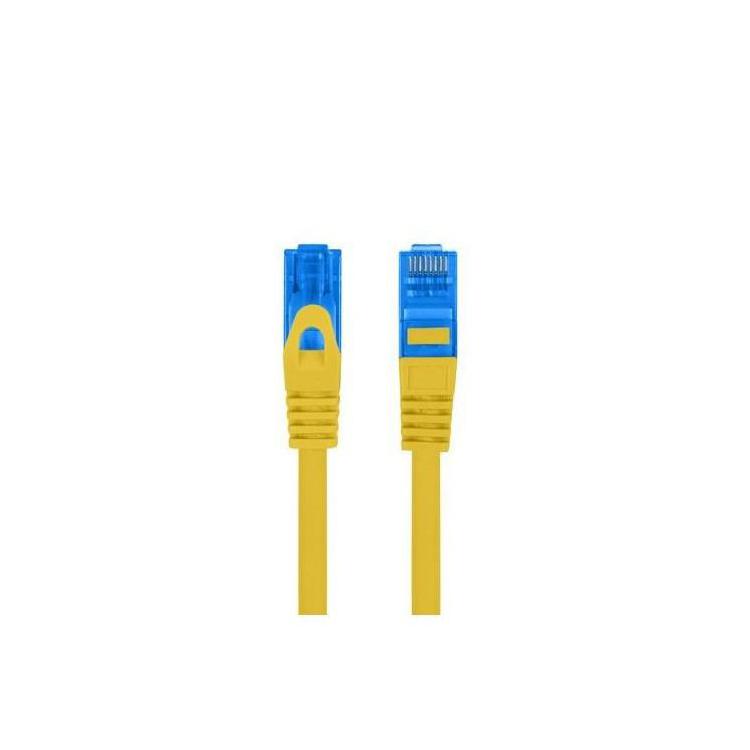 Patchcord kat.6a S/FTP CCA 15.0m zółty