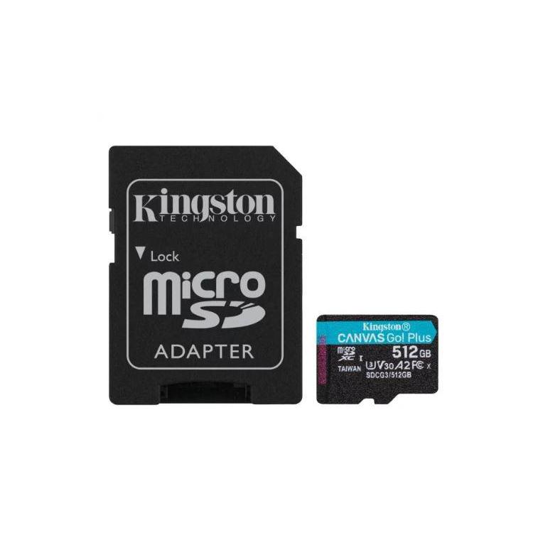 Karta pamięci microSD 512GB Canvas Go Plus 170/90MB/s Adapter