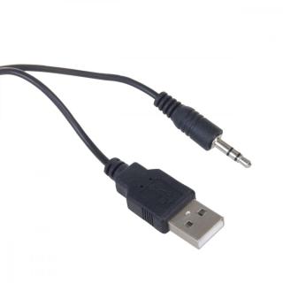 Głośniki komputerowe 6W USB AC835 Czarne