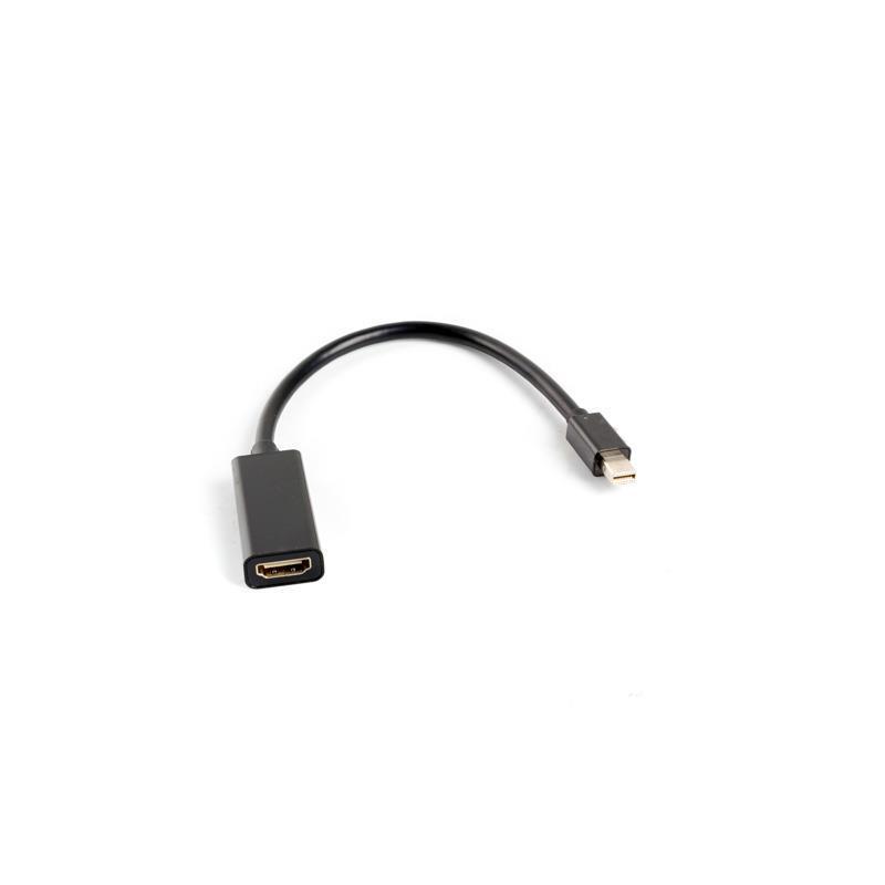 Kabel adapter Lanberg AD-0005-BK mini Displayport (M) - HDMI (F) czarny