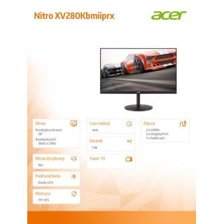 Monitor 28 Nitro XV280Kbmiiprx