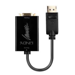 Konwerter DisplayPort do VGA LINDY Active Converter 150mm...