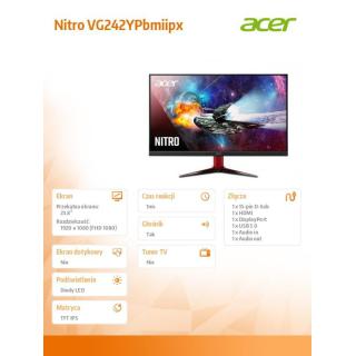 Monitor 23.8 cale Nitro VG242YPbmiipx