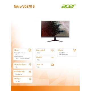 Monitor 27 cali Nitro VG270Sbmiipx