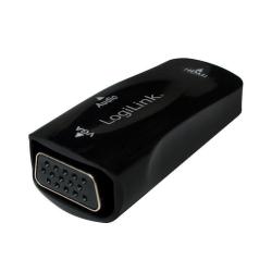 Konwerter HDMI LogiLink CV0108 HDMI (F) na VGA (F), audio...