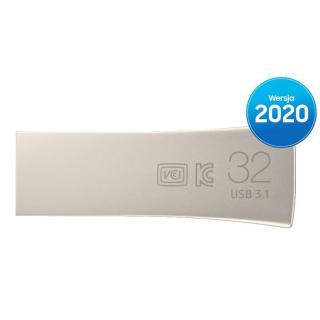 Pendrive BAR Plus USB3.1 32GB Champaign Silver