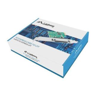 Karta PCI EXPRESS LPT (DB25) X1 LANBERG + ŚLEDŹ LOW PROFILE