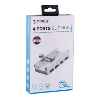 ORICO HUB USB-A 4XUSB-A,5GBPS, BIURKOWY