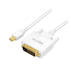 Kabel adapter LogiLink CV0137 Mini DisplayPort - DVI,...