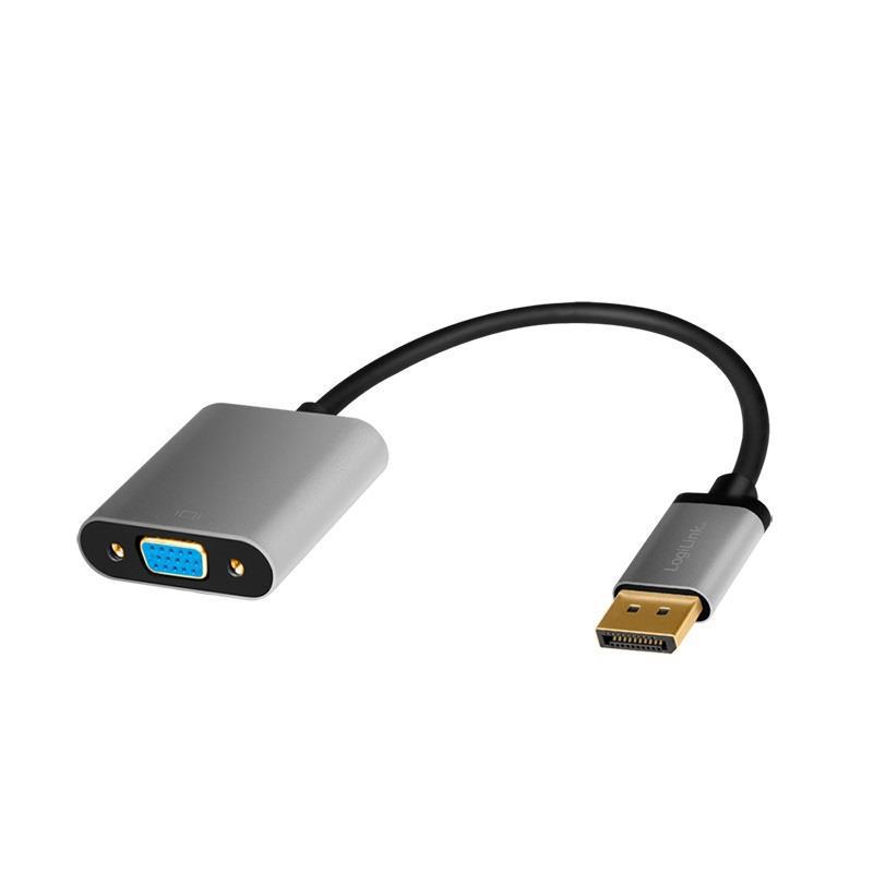 Kabel adapter LogiLink CDA0109 DisplayPort do VGA 1080p/60Hz