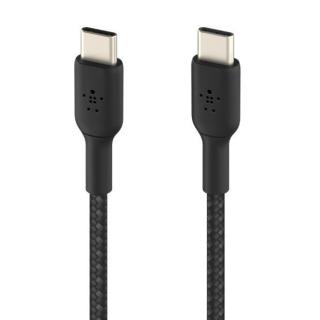 Kabel Braided USB-C USB-C 1m czarny