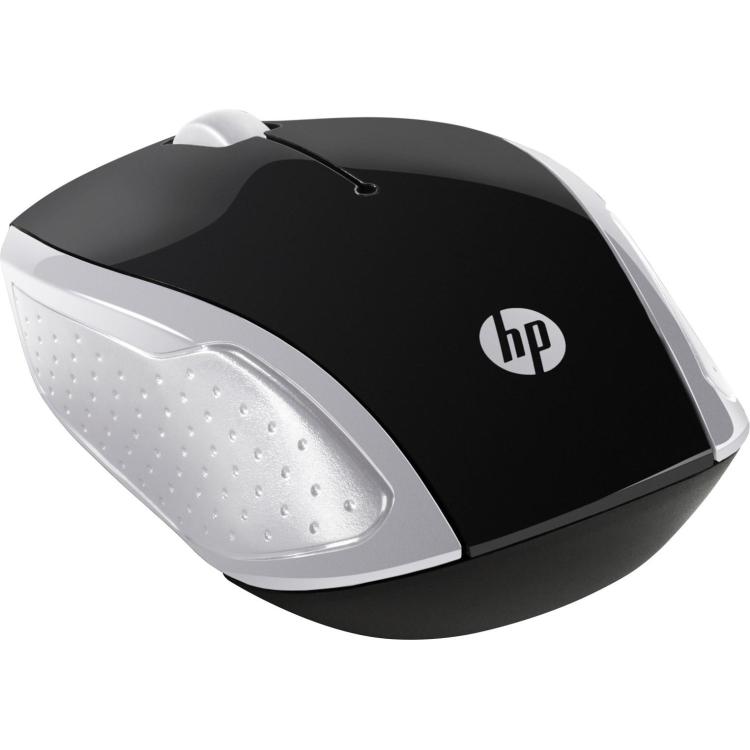 Mysz HP Wireless Mouse 200 Pike Silver bezprzewodowa srebrno-czarna 2HU84AA