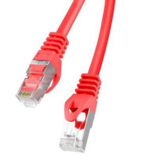 Kabel PATCHCORD KAT.5E FTP 30M CZERWONY FLUKE PASSED