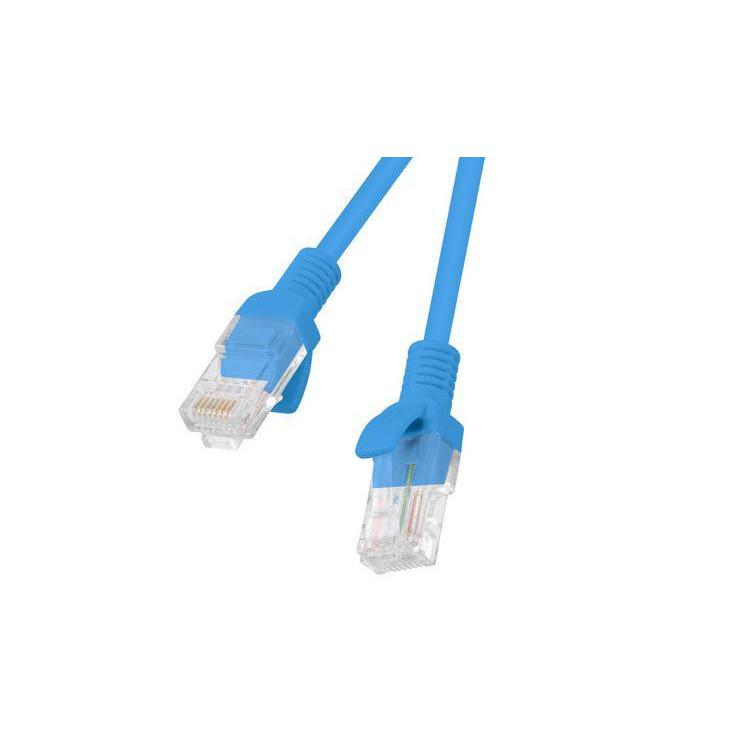 Patchcord kat.5E 50M niebieski