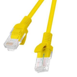 Patchcord kat.5E 50M żółty