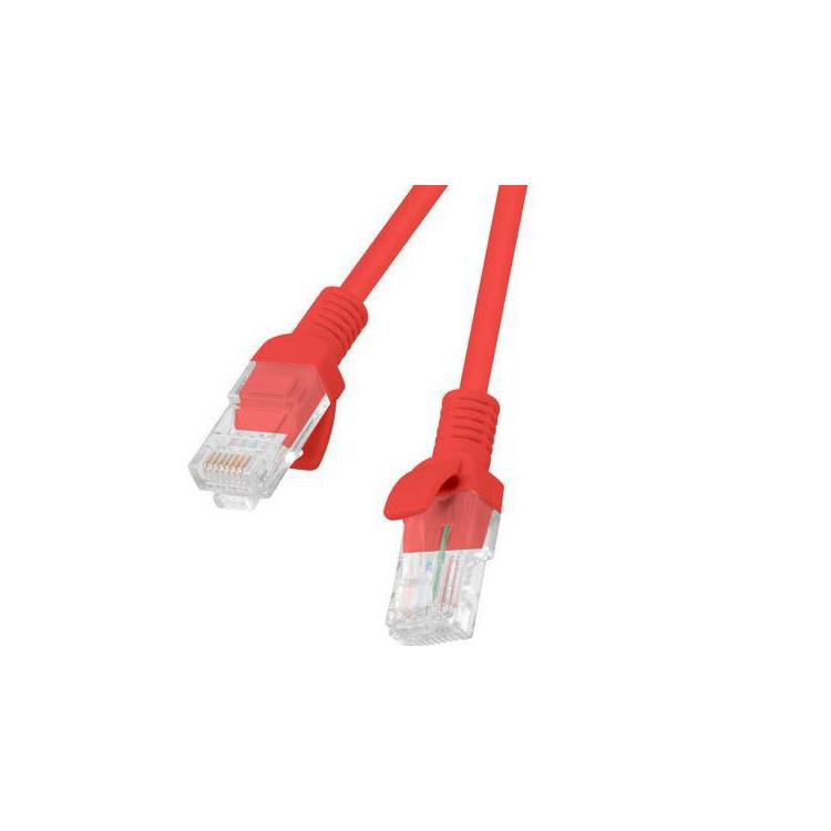 Patchcord kat.5E 50M czerwony