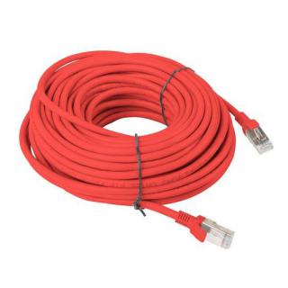 Patchcord kat.5E FTP 50M czerwony