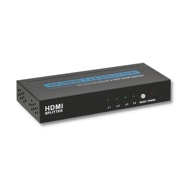 Aktywny rozdzielacz Splitter HDMI 1x4 | v.1.4