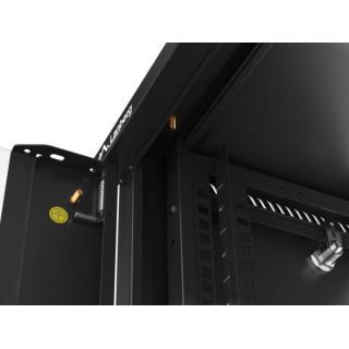 Szafa instalacyjna RACK wisząca 19 cali 18U 450 czarna