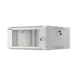 Szafa instalacyjna RACK wisząca 19 cali 4U 600 szara WFFA-5604-10S