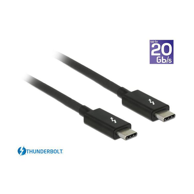 Kabel Thunderbolt 3 M/M 2m czarny