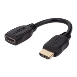 Kabel / Przedłużacz Manhattan HDMI-HDMI M/F Ethernet...