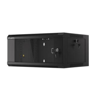 Szafa instalacyjna RACK wisząca 19 cali 4U 450 czarna WFFA-5404-10B