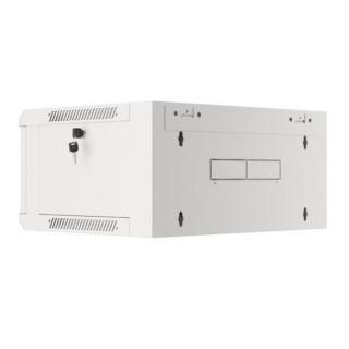 Szafa instalacyjna RACK wisząca 19 cali 4U 450 szara WFFA-5404-10S