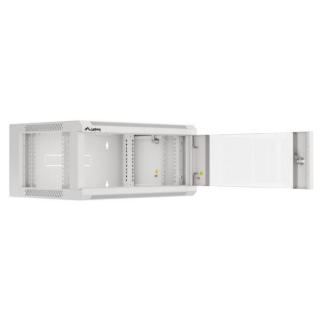 Szafa instalacyjna RACK wisząca 19 cali 4U 450 szara WFFA-5404-10S