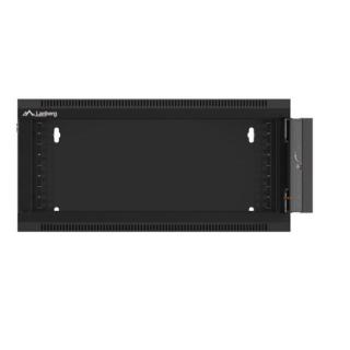 Szafa instalacyjna RACK wisząca 19 cali 4U 600 czarna WFFA-5604-10B