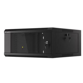 Szafa instalacyjna RACK wisząca 19 cali 4U 600 czarna WFFA-5604-10B