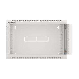 Szafa instalacyjna RACK wisząca 19 cali 6U 600 szara WFFA-5606-10S