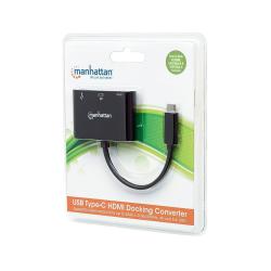 Kabel adapter Manhattan USB-C 3.1 na HDMI/USB-A/USB-C