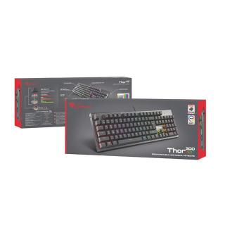 Klawiatura Thor 300 podświetlenie RGB Outemu Red