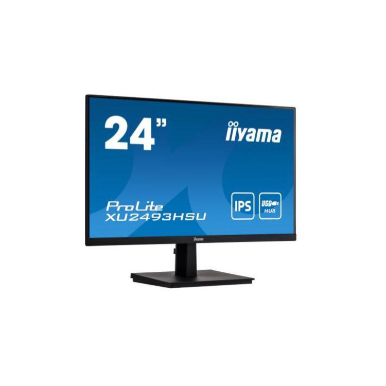 Monitor 24 cale XU2493HSU-B1 IPS.HDMI.DP.2x2W.USB