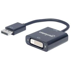 Kabel adapter Manhattan DisplayPort 1.2a / DVI-D 24+1...