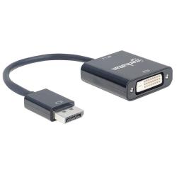 Kabel adapter Manhattan DisplayPort 1.2a / DVI-D 24+1...