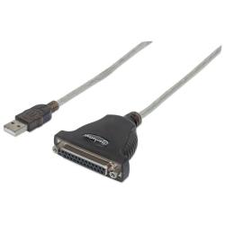 Kabel adapter Manhattan USB/DB25 1,8m