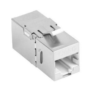 Łącznik keystone gniazd RJ45-RJ45 FTP kat.6