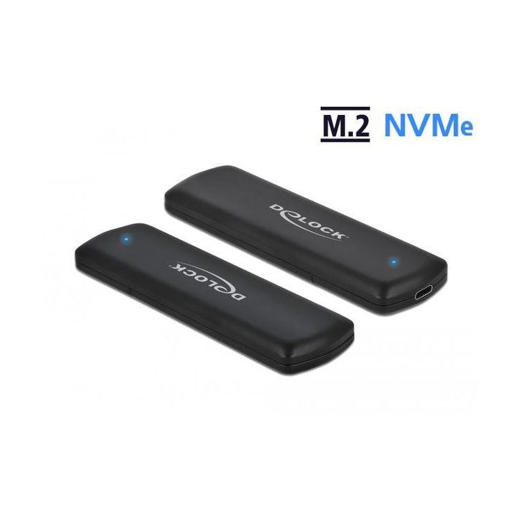 Obudowa SSD zewnętrzna M.2 NVME PCIE USB TYPE-C 3.2 Gen 2 beznarzędziowa czarny