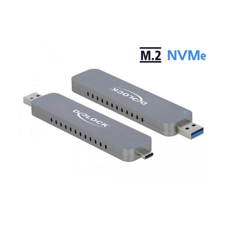 Obudowa SSD zewnętrzna M.2 NVME USB TYPE-C 3.1/USB-A GEN