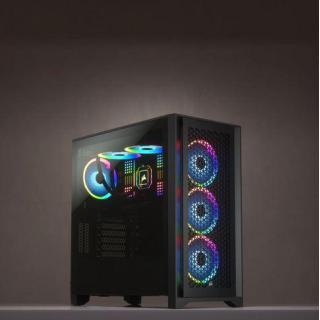 Obudowa 4000D Airflow TG czarna Mid Tower ATX