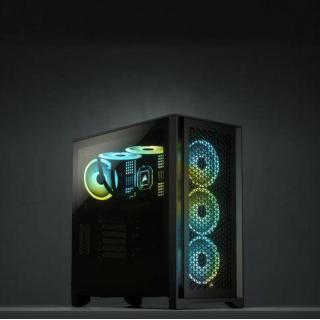 Obudowa 4000D Airflow TG czarna Mid Tower ATX