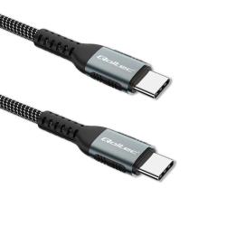 Kabel USB Qoltec 2.0 typ C | USB 2.0 typ C 100W| QC 3.0 | PD | 1m | Czarny