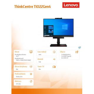 Monitor 21.5 ThinkCentre Tiny-in-One 22Gen4 WLED 11GSPAT1EU