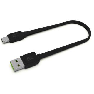 Kabel GCmatte USB - USB-C 25 cm, płaski