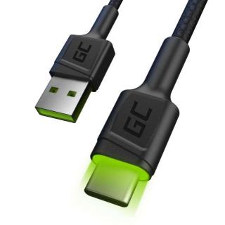 Kabel GC Ray USB - USB-C 120 cm, podświetlenie LED