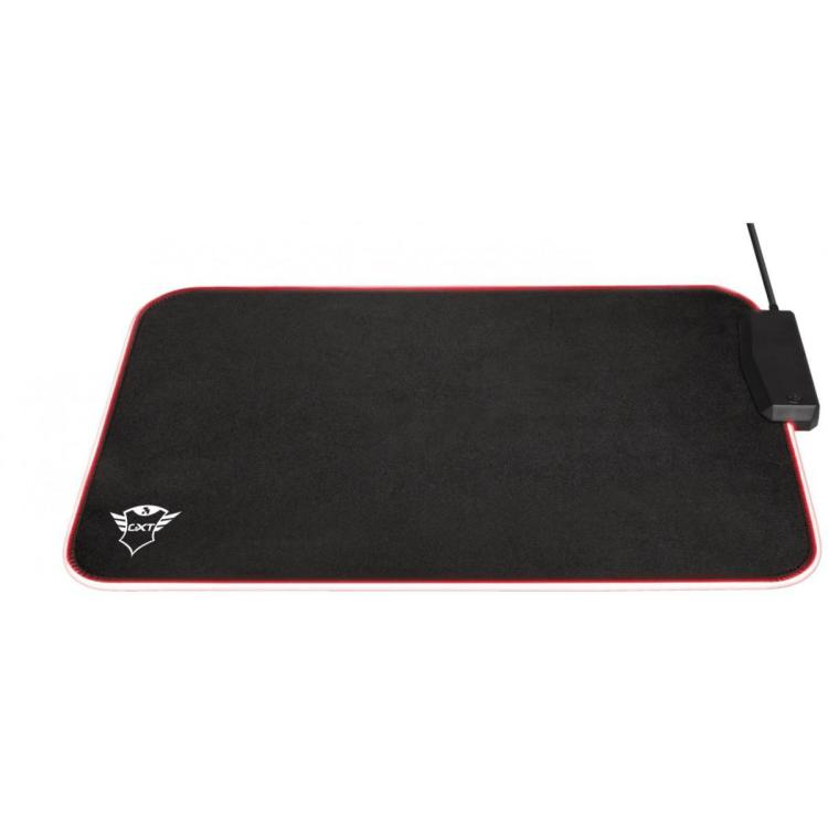 Podkładka pod mysz GXT765 Glide-Flex RGB Mouse pad/USB hub