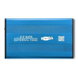 Obudowa na dysk HDD/SSD 2.5 cala SATA3 | USB 3.0 | Niebieska