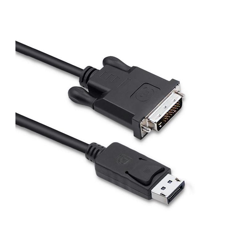 Kabel adapter Qoltec DisplayPort | DVI (24+1) męski | 1.8m